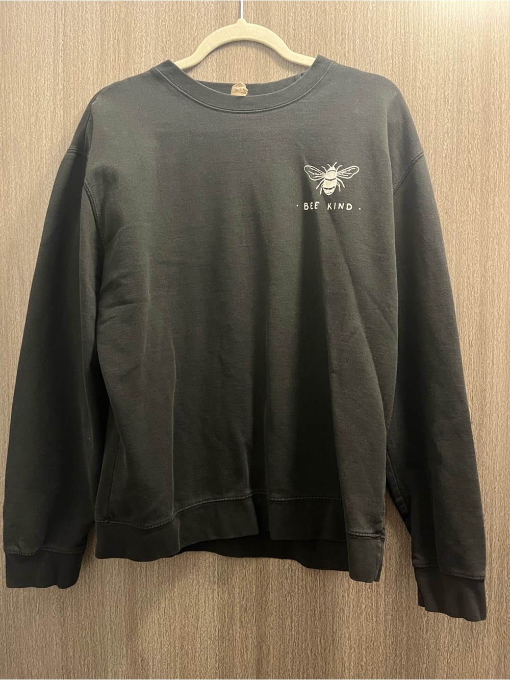 “Bee Kind” Black Crewneck Sweater